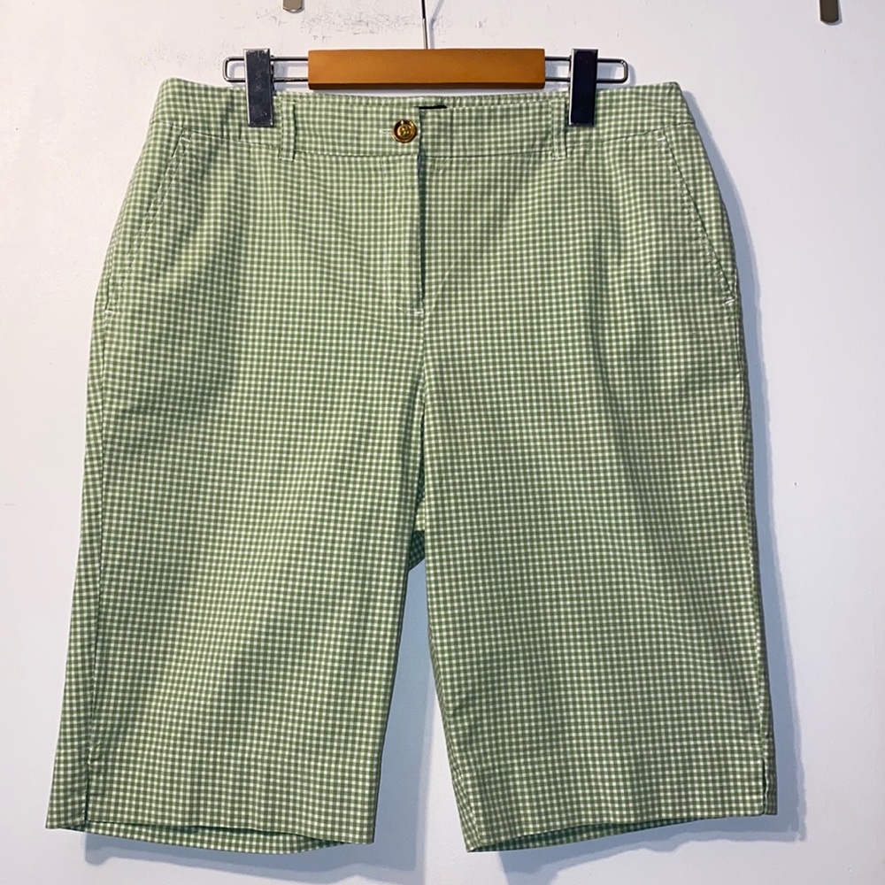 Charter Club Classic Fit Check Bermuda Shorts